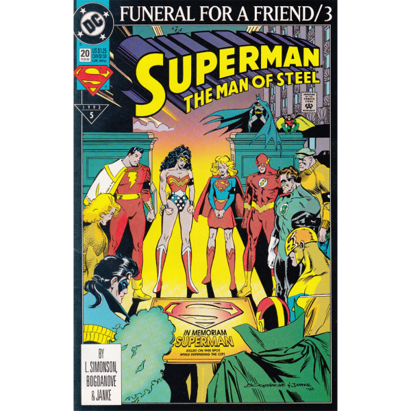 Superman Funeral for a Friend/3 Millennia